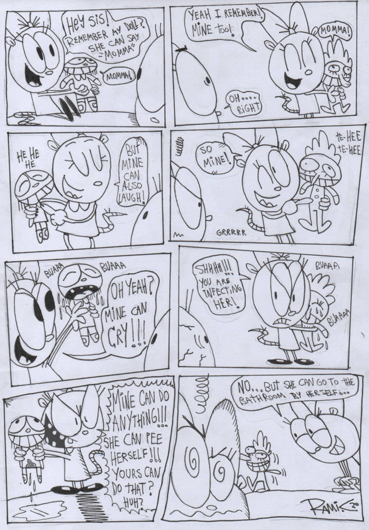 Sibling rivalry by SurrealRamiC368 on DeviantArt