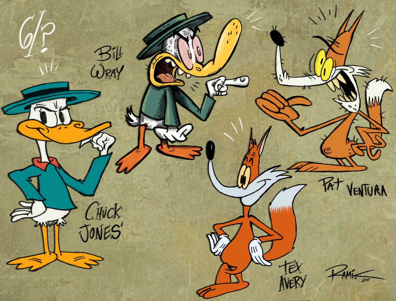 Diffrent Cartoon Style Deviantart Favourite Cartoonists Styles (6/?) by SurrealRamiC368 on DeviantArt