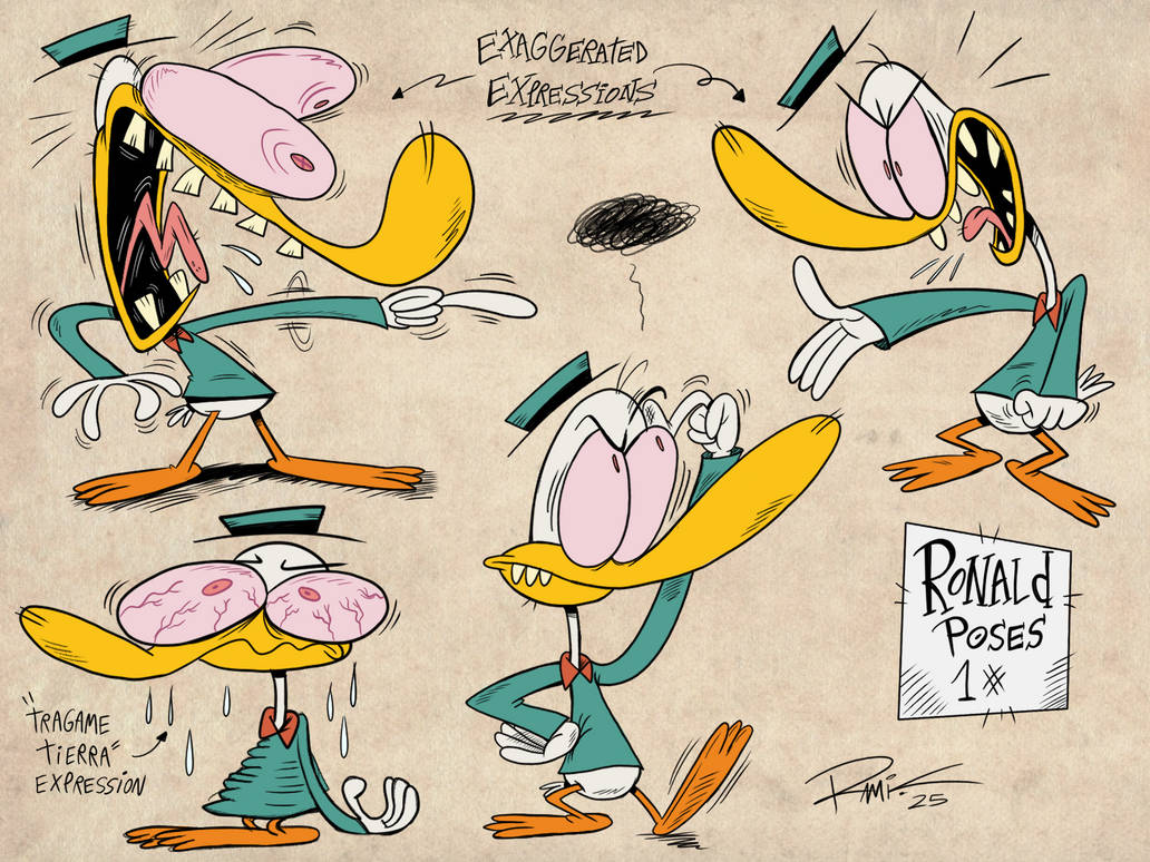 Ron Standing Ronald poses/sketches #1 by SurrealRamiC368 on DeviantArt