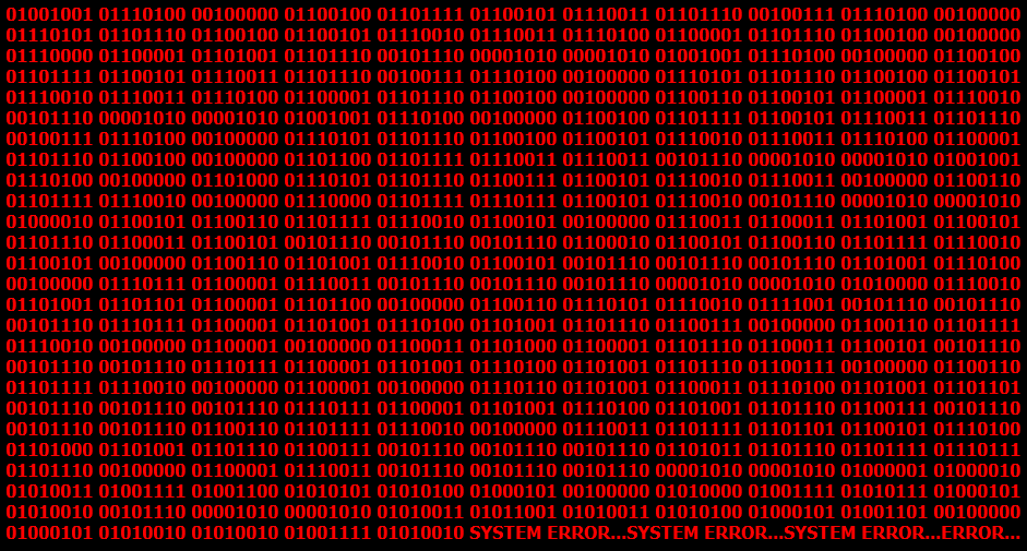 Binary Code Message by AirSharkSquad on DeviantArt