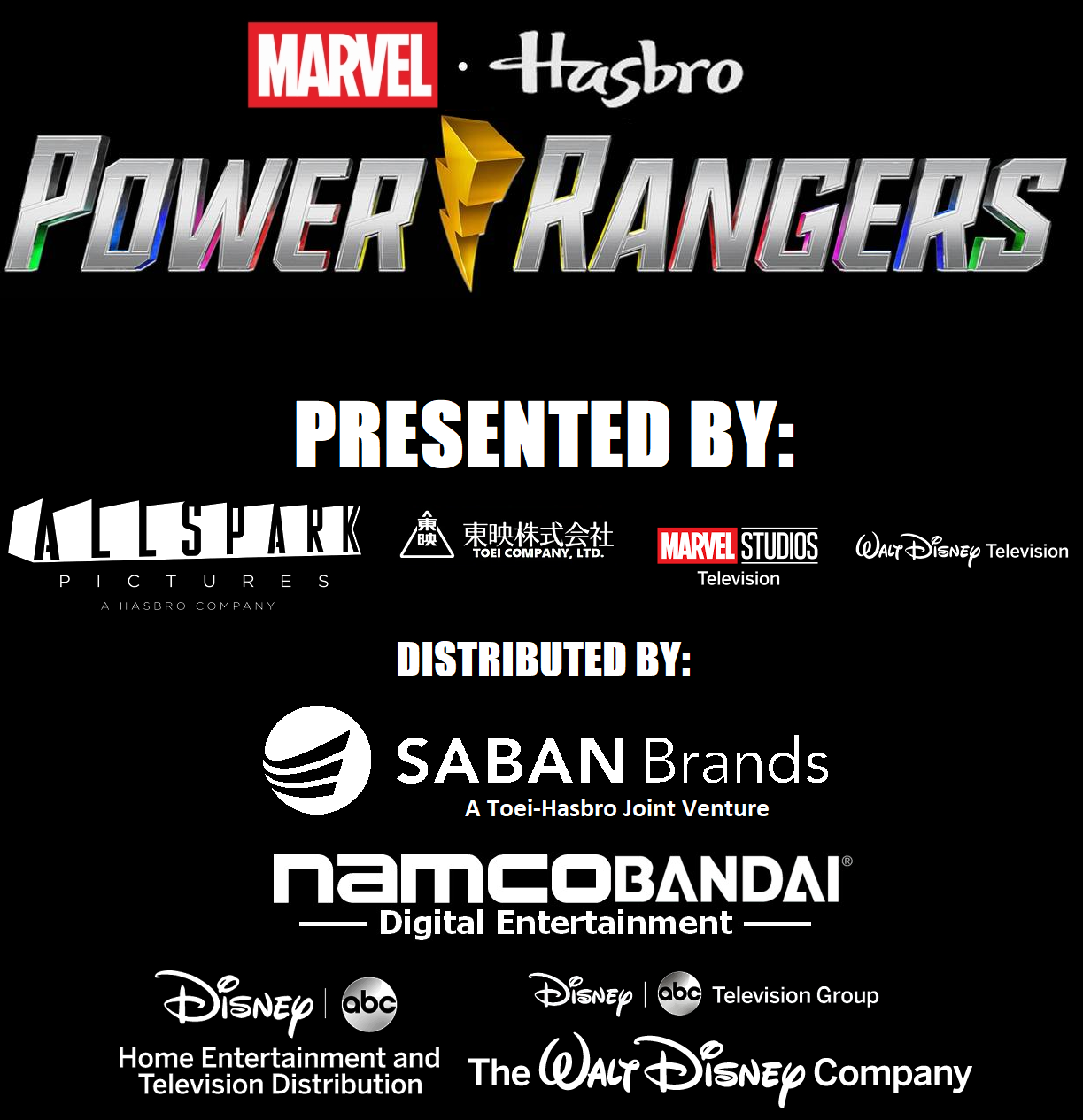 Hasbro Power Rangers Deviantart Marvel/Hasbro's Power Rangers logo by AirSharkSquad on DeviantArt