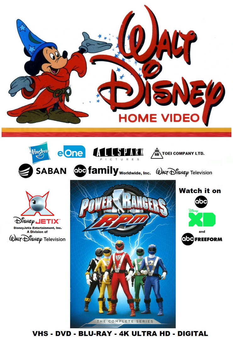 Power Rangers RPM - VHS Retro Box Cover by AirSharkSquad on DeviantArt