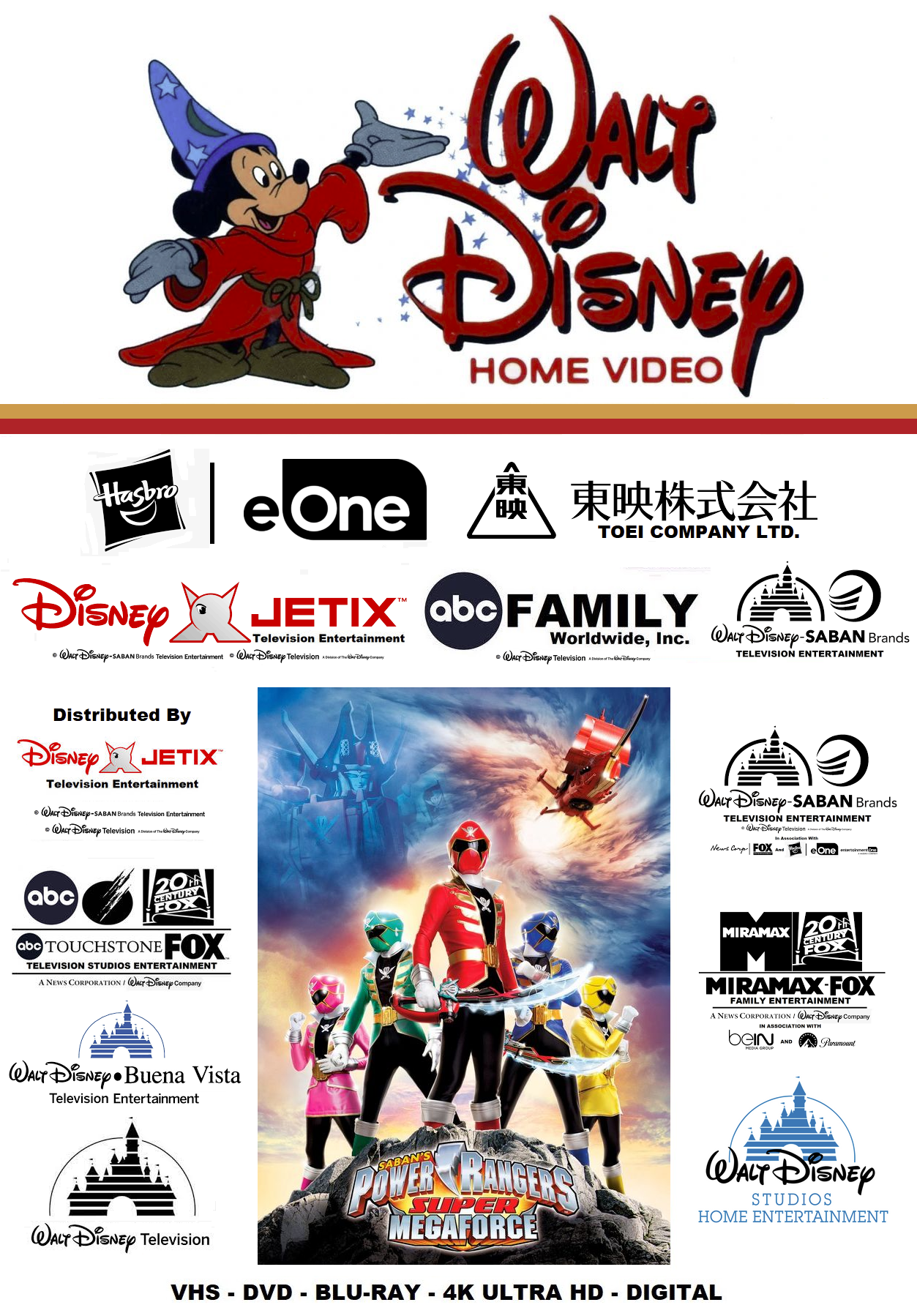 Megaforce Vhs Power Rangers Super Megaforce - Disney VHS by AirSharkSquad on DeviantArt