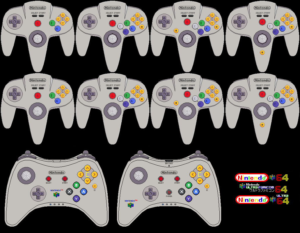 My Nintendo 64 Pro Controller Concepts by AirSharkSquad on DeviantArt