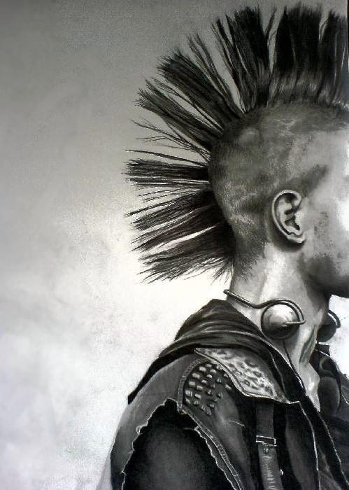 Phunk Draw Punk- huge pencil drawing by Louisa911 on DeviantArt