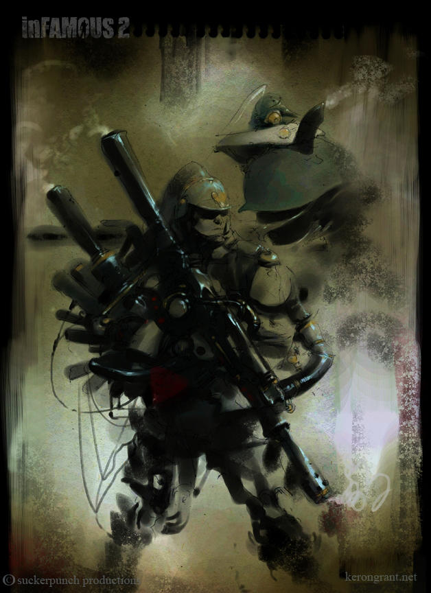 Infamous 2: Soldier by Kerong on DeviantArt