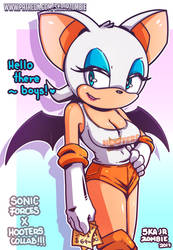 Rouge is in Hooters now