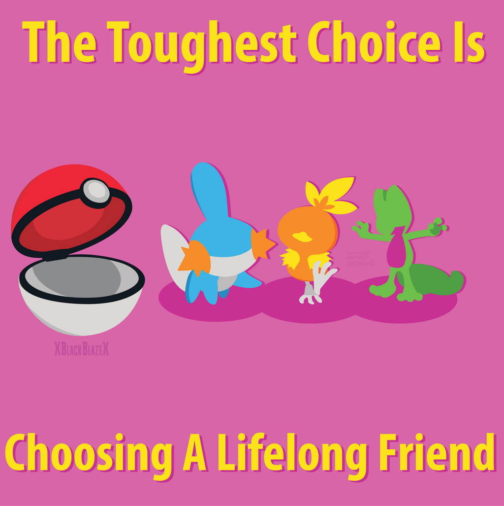 Pokemon Choice by XBlackBlazeX on DeviantArt