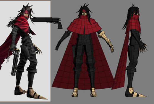 Vincent Valentine WIP 2