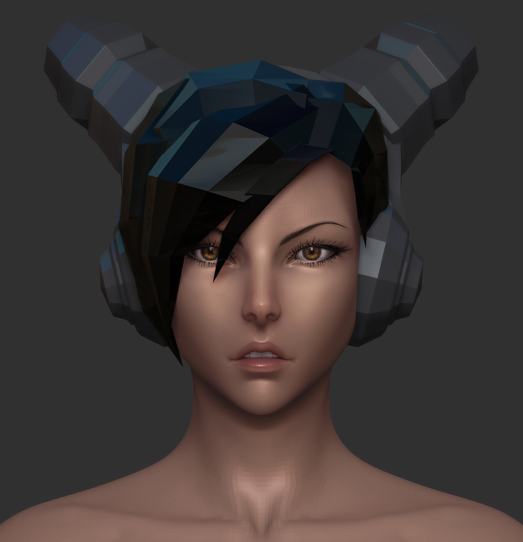 Cyber Chun-Li Wip 9