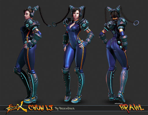 Cyber Chun-Li Wip 19 Frontpage