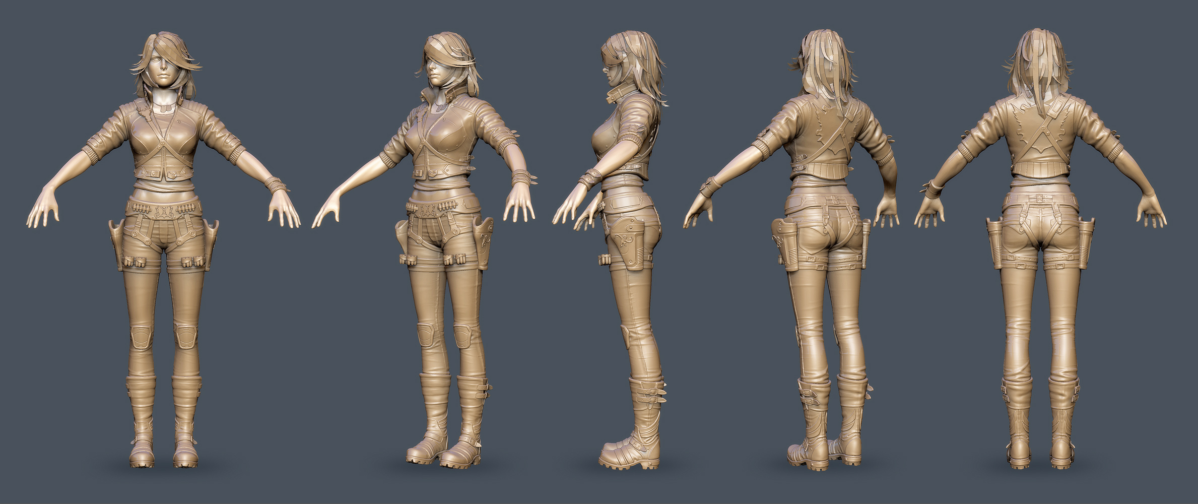 Rubi Malone High Poly