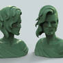 Tribute to Danny Luvisi and LMS - Green Clay Bust