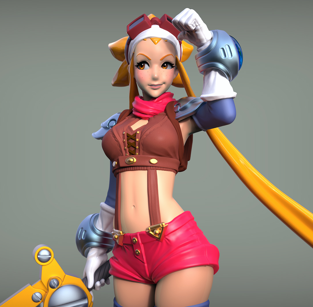 Final Quality Render of Esmy from Cryamore