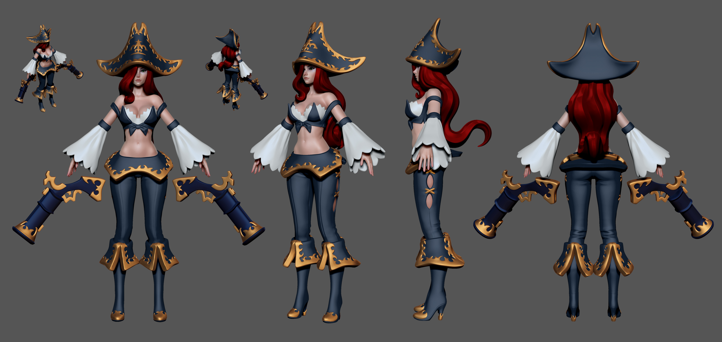 League of Legends: Miss Fortune Wip 6