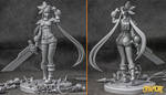 Esmyrelda Maximus Statue Prototype By Robaat by HazardousArts