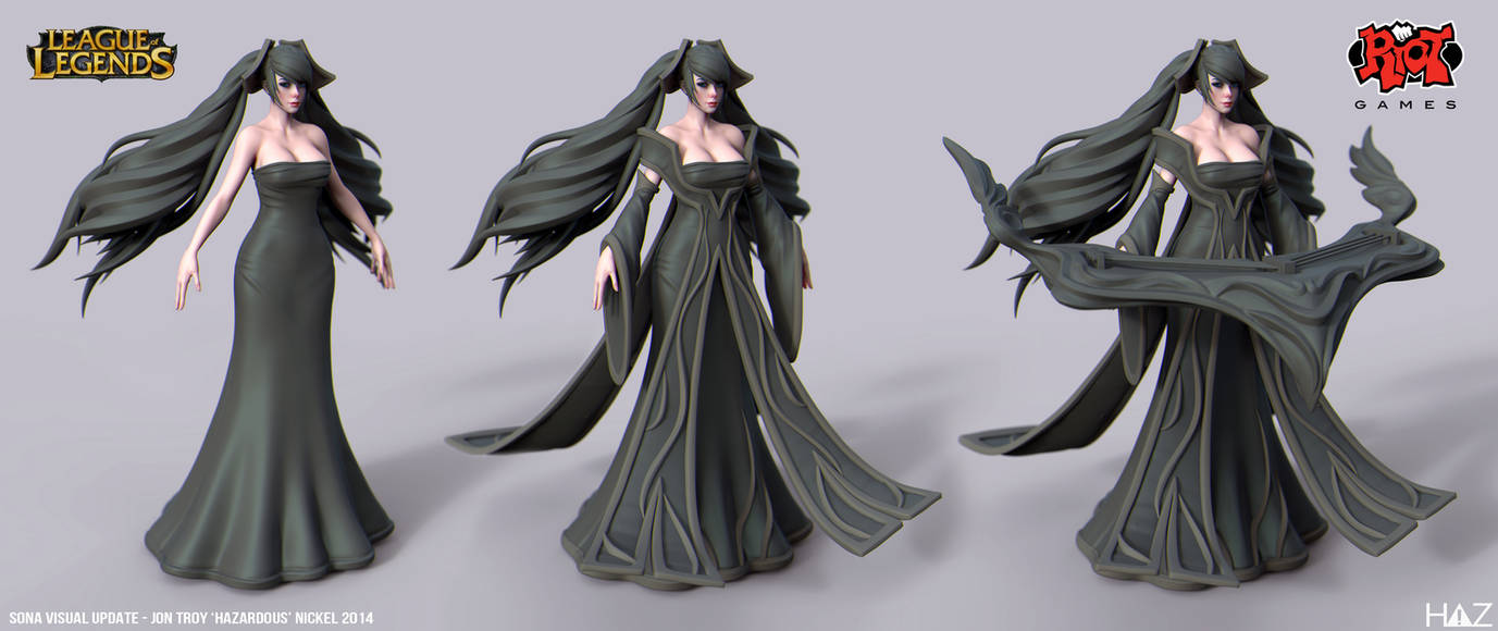 Sona Visual Update by HazardousArts on DeviantArt