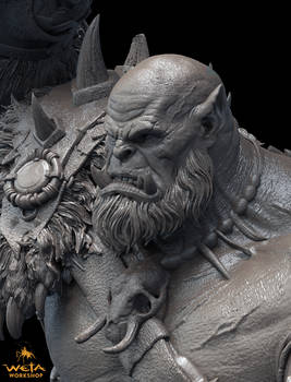 Orgrim Doomhammer 1:10 Scale Sculpture