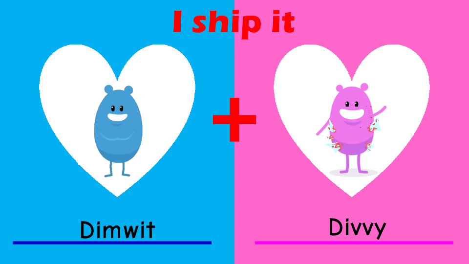 I Ship It (dimwit x divvy) by rubymolina2 on DeviantArt
