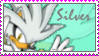 Silver the hedgehog Stamp by catiexshadow