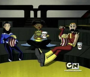 even the teen titans freak out