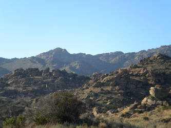 Rock Outcroppings Near L.A.