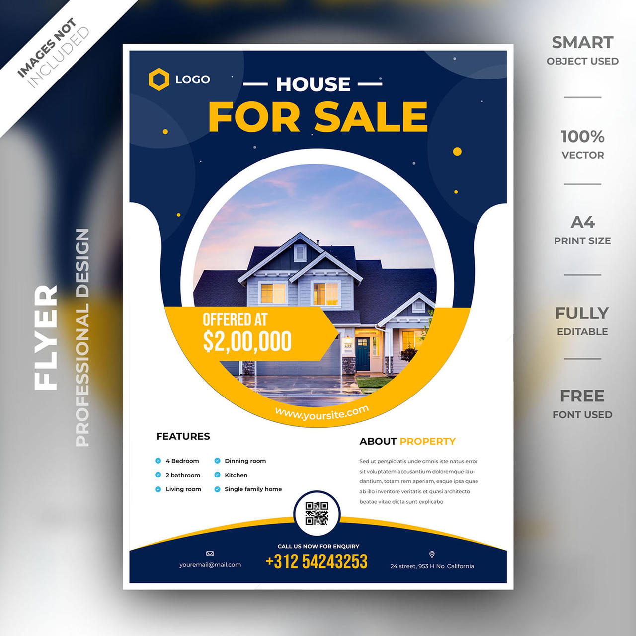 Real estate flyer design by graphicarenadesigns on DeviantArt