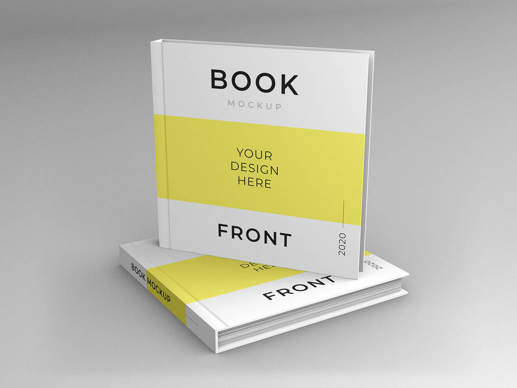 Square book mockup template preview by graphicarenadesigns on DeviantArt
