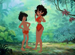 Siblings -Mowgli and Crysta