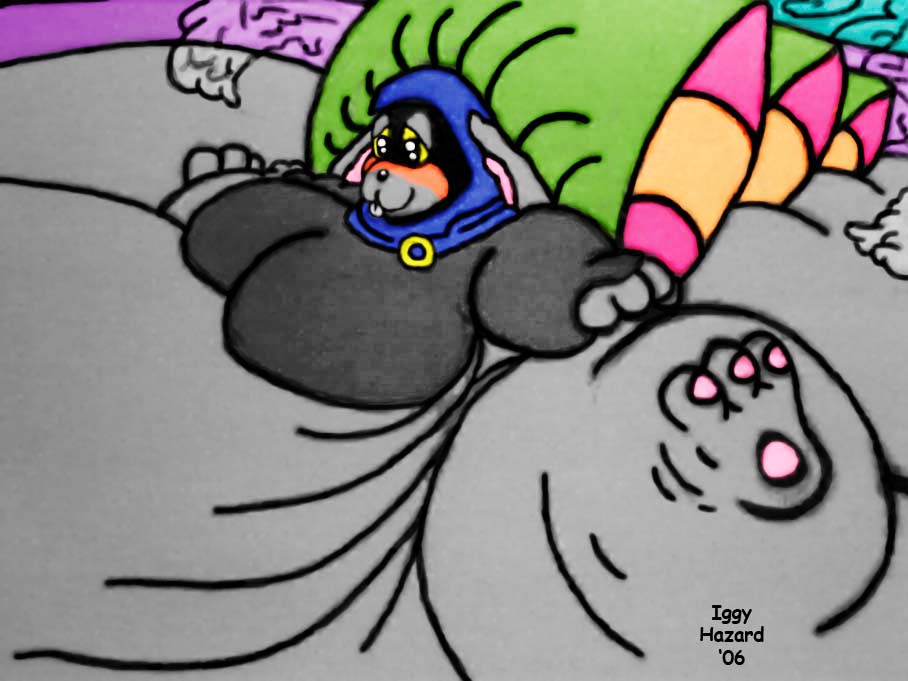 Blubber Blob Bunny Blimp Raven