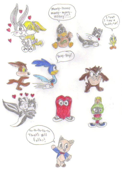 Chibi Looney Tunes