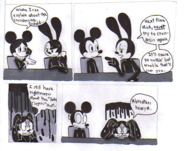 Mickey and Oswald Comic by KessieLou on DeviantArt