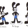 Different Styles of Oswald