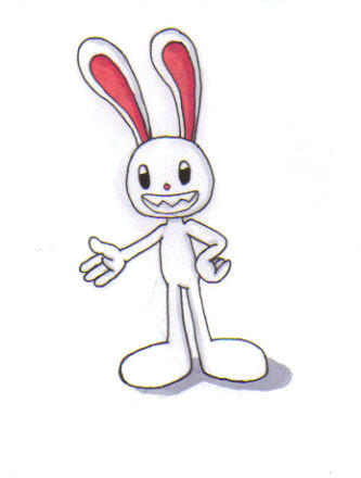Sam n Max: Max Rabbit by KessieLou on DeviantArt