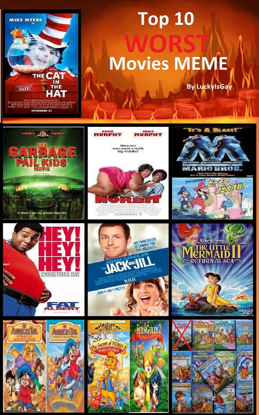 Top Worst Movies I ve Seen By KessieLou On DeviantArt Top Worst Movies I ve Seen By KessieLou On DeviantArt