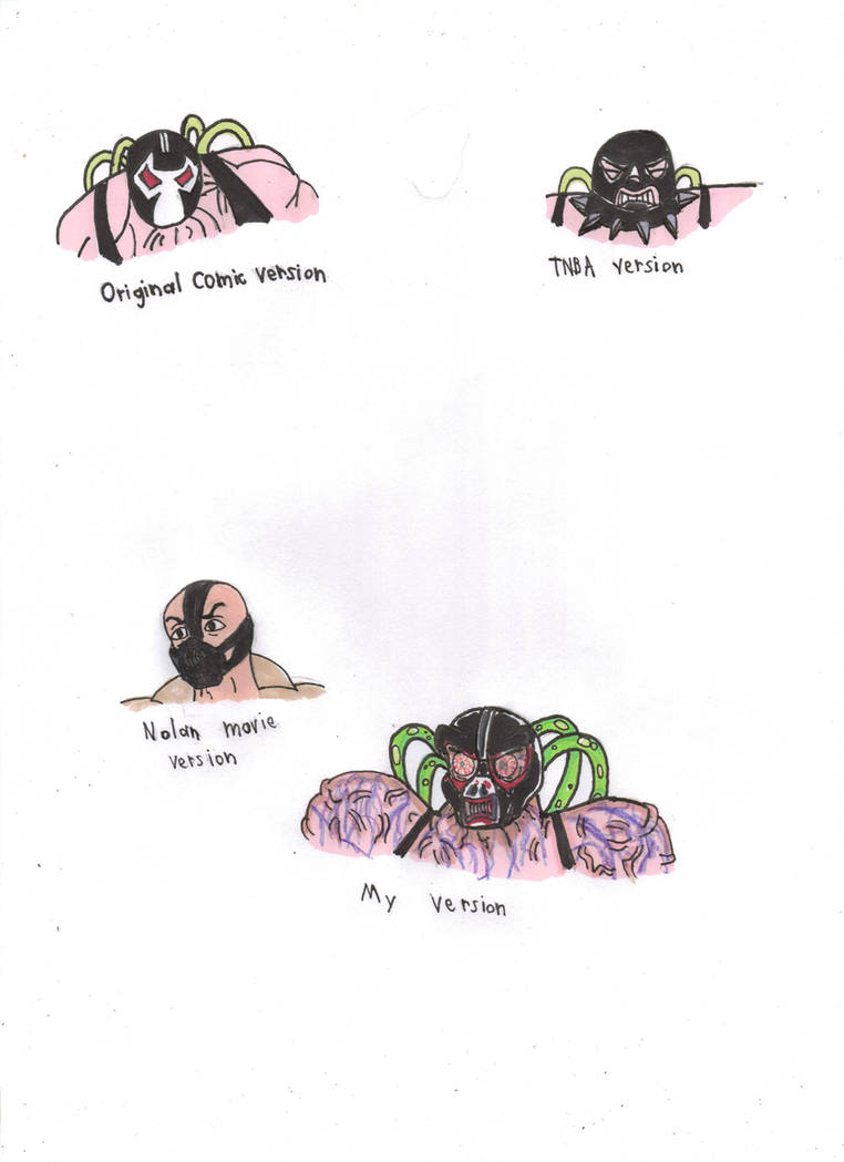 Different Styles of Bane by KessieLou on DeviantArt