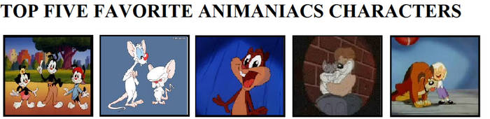 Top 5 Animaniacs Characters