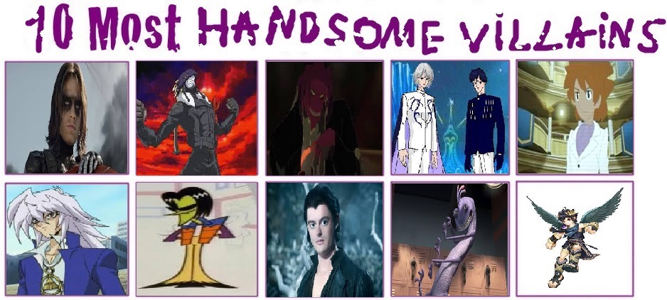 Top 10 Handsome Villains