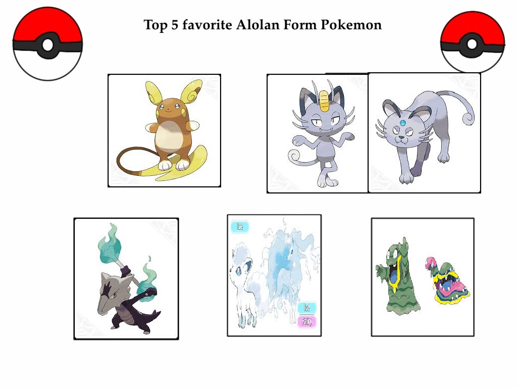 Top 5 New Alola Form Ideas