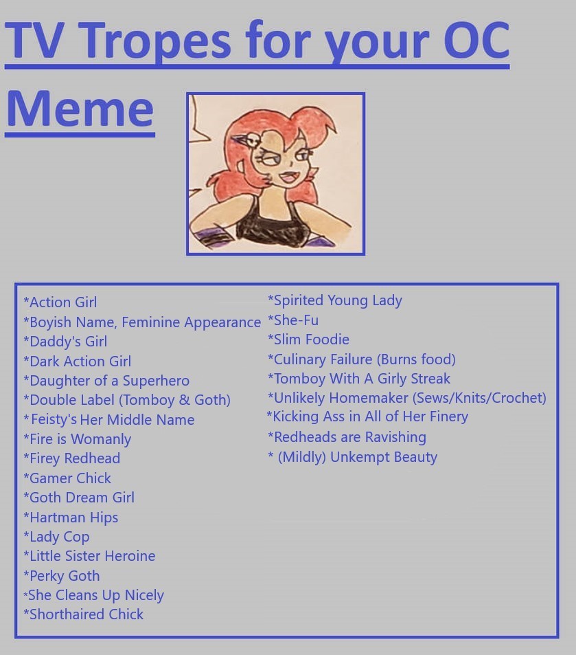 Jeri's TV Tropes by KessieLou on DeviantArt