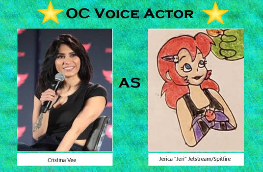 OC Voice Cast Cristina Vee as Jeri