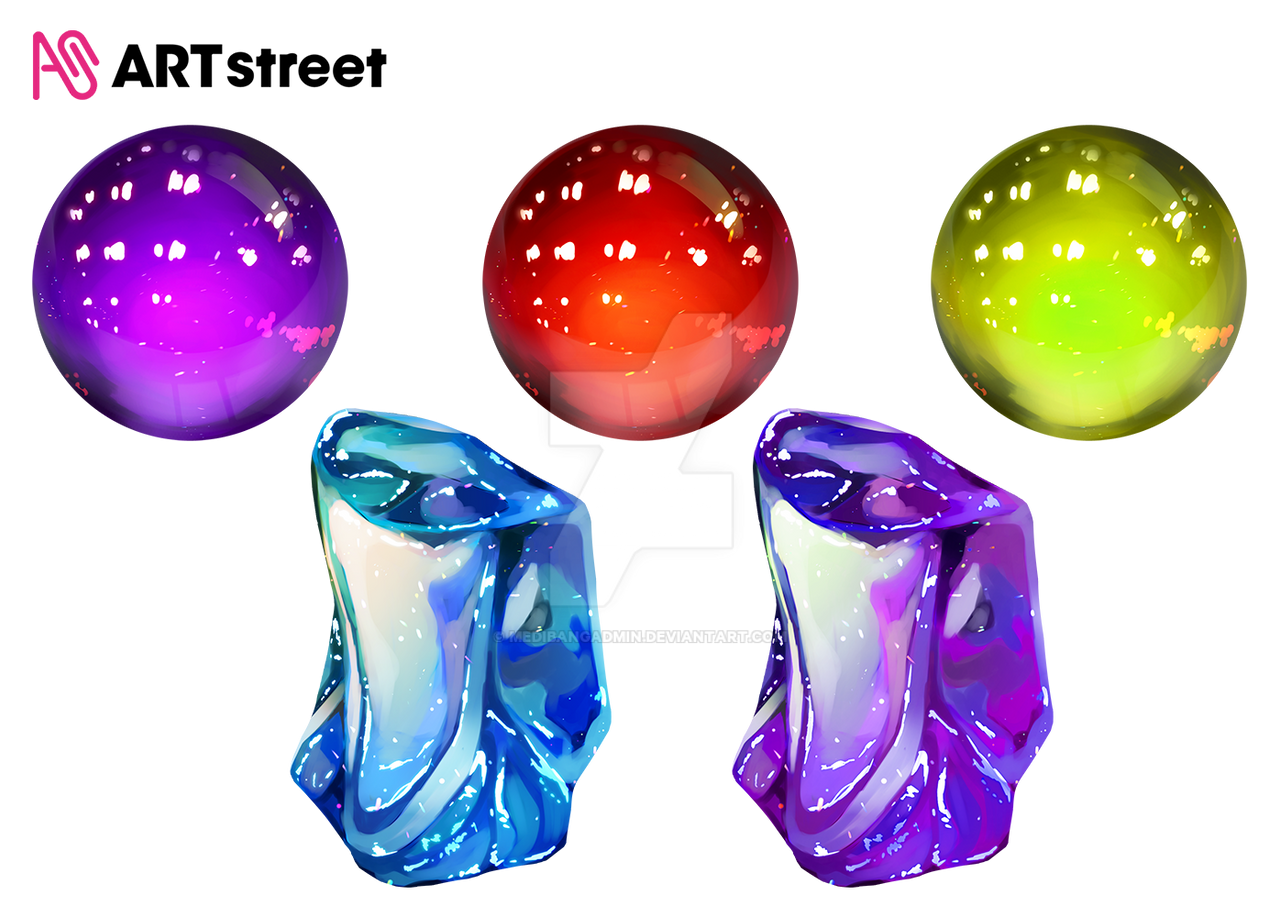 Crystal tutorial updated on Youtube! by medibangadmin on DeviantArt