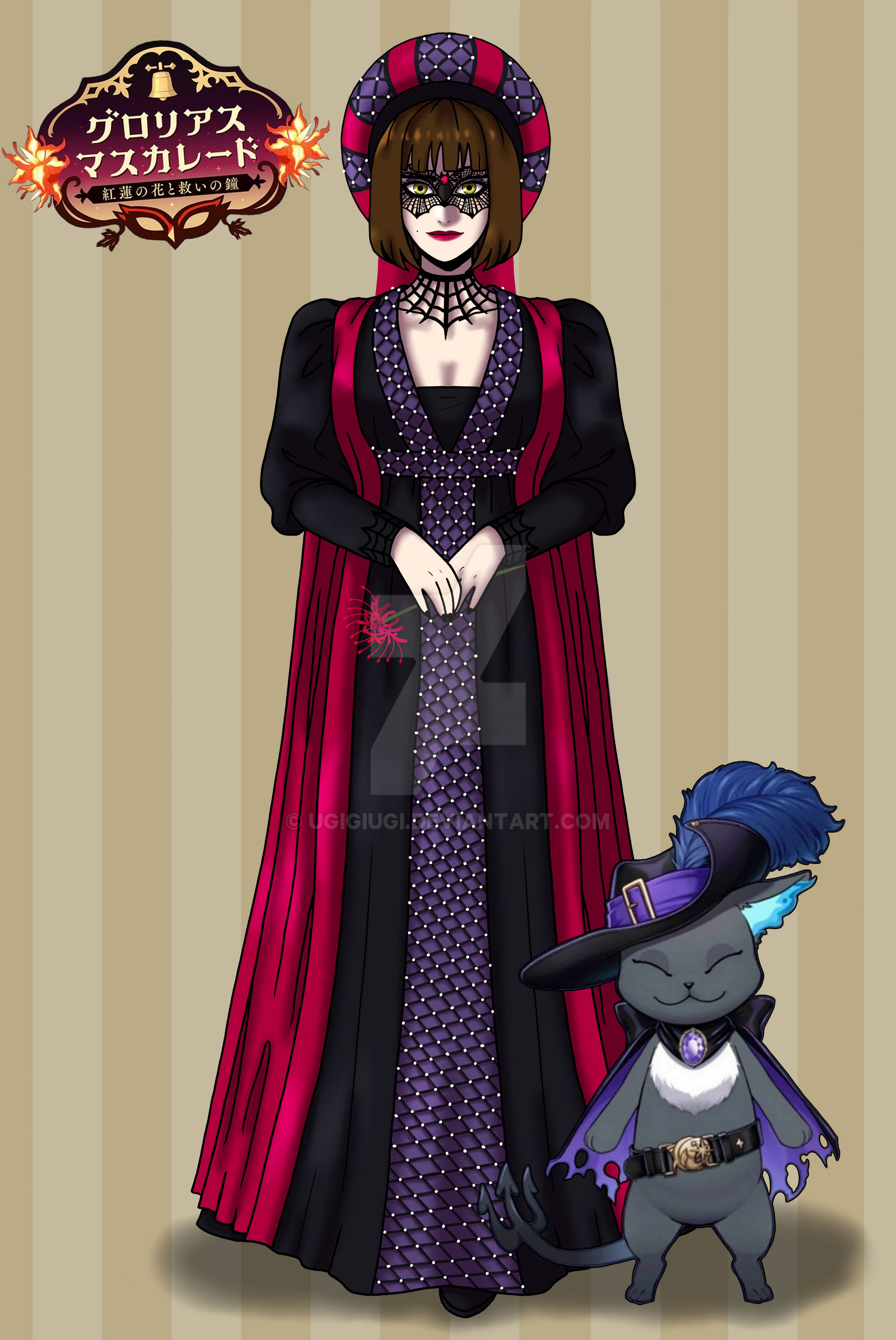 Masquerdo Glorious Masquerade female outfit by UgiGiugi on DeviantArt