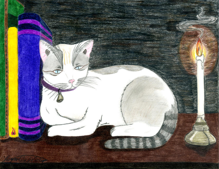 Pyewacket Cat Cat, Bell, Book and Candle by leimar on DeviantArt