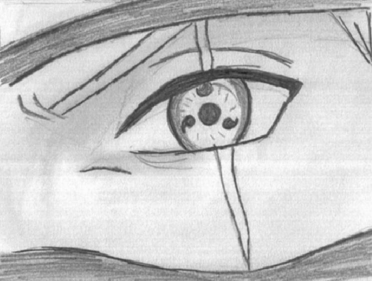 Kakashi S Sharingan Rough By Serenevy On Deviantart
