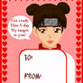 Valentines Day Card : Tenten