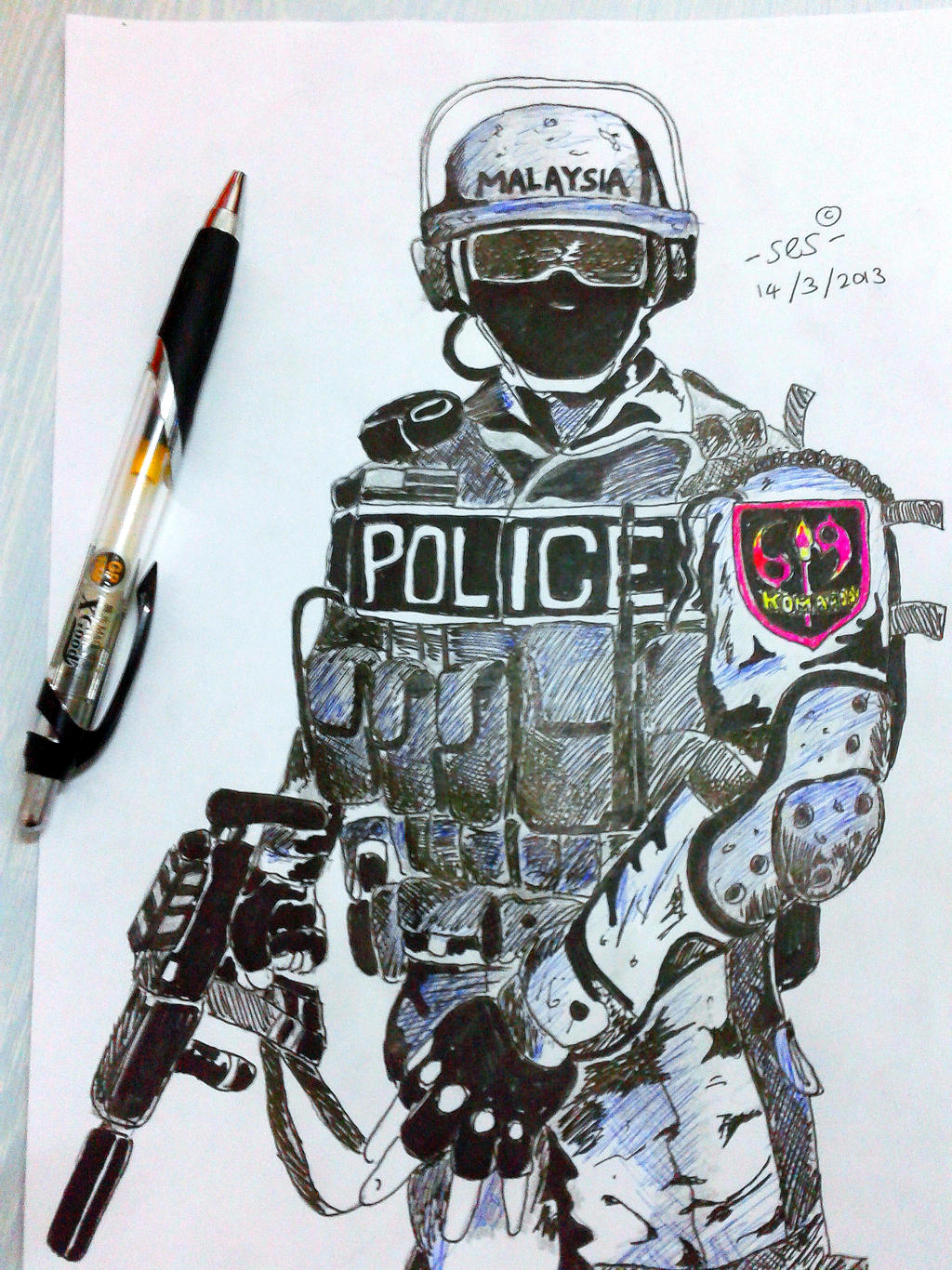 Sp Holder Promoted As Vat 69 Co Malaysian Defence