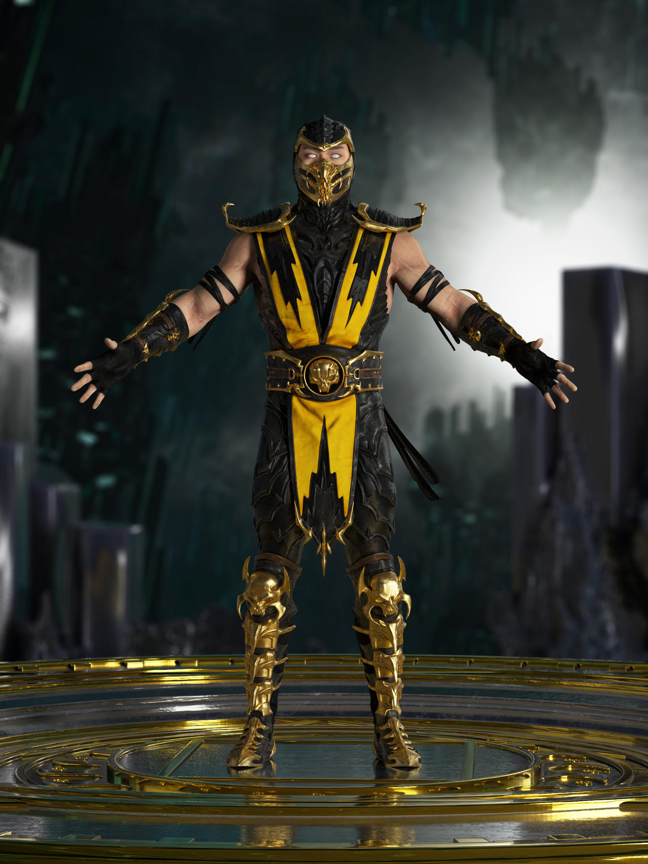 Unbound Rage MK11 Scorpion (Unbound Rage) by MclarenH on DeviantArt