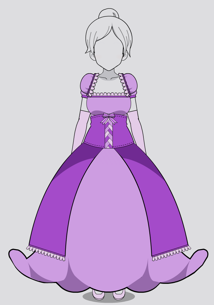 Kisekae Princess Ballgown (code included)