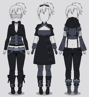 Kisekae Cyberpunk Outfits (w/ codes)